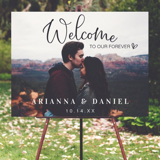 Photo Wedding Welcome Sign (Creator Uploaded)
