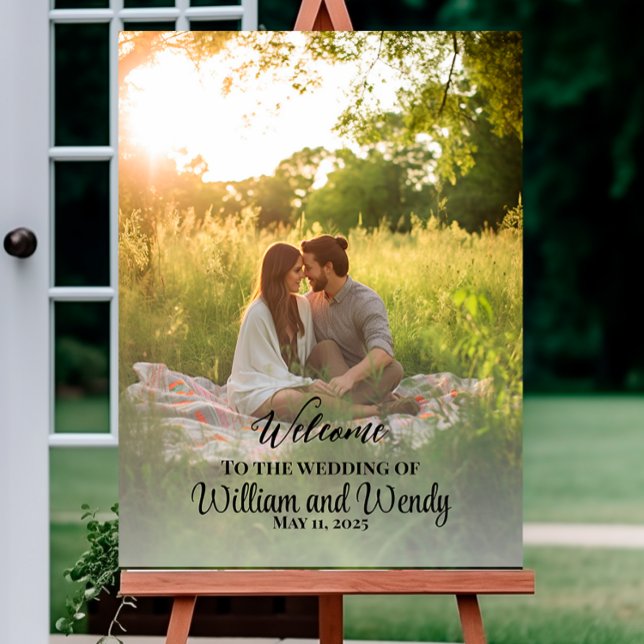 Photo Wedding Welcome Sign Poster (Creator Uploaded)