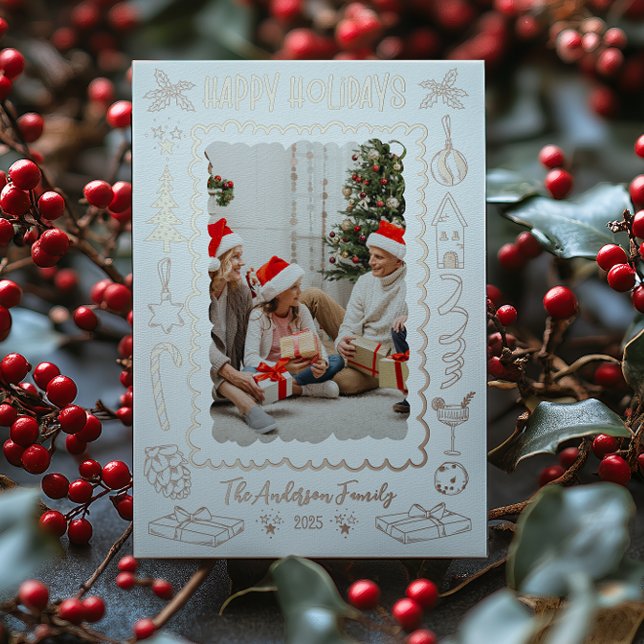 Photo Whimsical Quirky Doodle Holiday (Creator Uploaded)