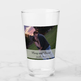 Photo with Monogram Glass