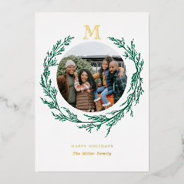 Photo Wreath Monogram