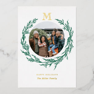 Photo Wreath Monogram