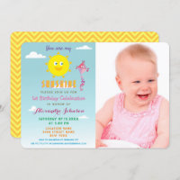 Photo You are my Sunshine, Girl 1st Birthday