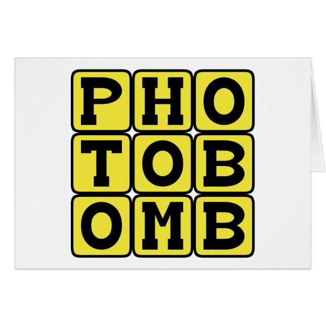 Photobomb, Internet Meme (Front Horizontal)