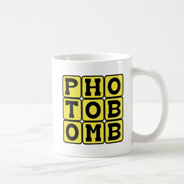 Photobomb, Internet Meme Coffee Mug (Right)