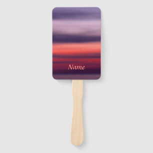 Photograph Duluth Minnesota Lake Superior Sunrise Hand Fan