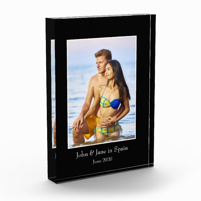 Photograph Frame, Custom Photo – Personalized (Left)