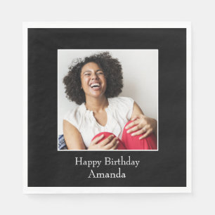 Photograph Frame, Custom Photo – Personalized Napkin