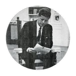 Photograph of John F. Kennedy 2 Cutting Board