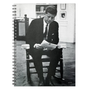 Photograph of John F. Kennedy 2 Notebook