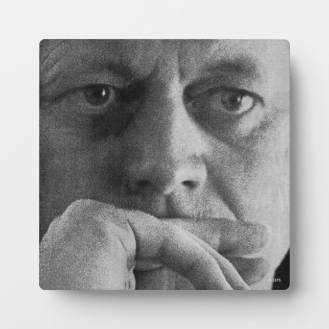 Photograph of John F. Kennedy Plaque (Front)