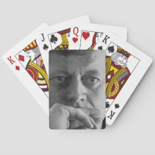 Photograph of John F. Kennedy Playing Cards