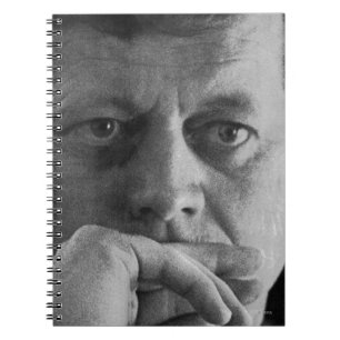 Photograph of John F. Kennedy Spiral Notebook