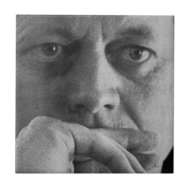 Photograph of John F. Kennedy Tile (Front)