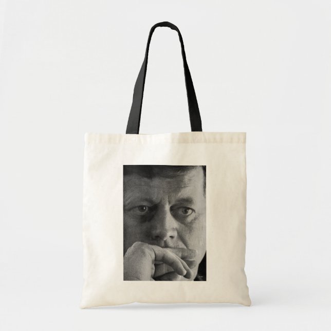 Photograph of John F. Kennedy Tote Bag (Front)