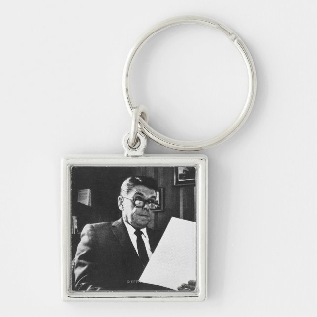 Photograph of Ronald Reagan Key Ring (Front)