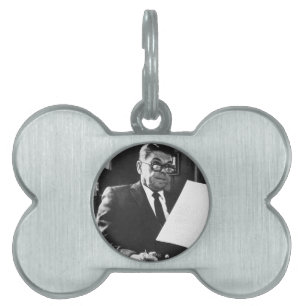 Photograph of Ronald Reagan Pet Tag