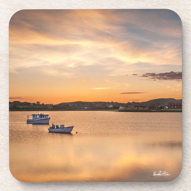 photograph small boats coaster (Front)