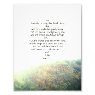 photograph with poem design