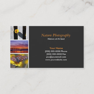 Photographer  2 business card