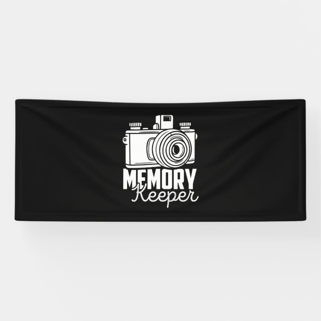 Photographer Are Memory Keeper Banner (Horizontal)