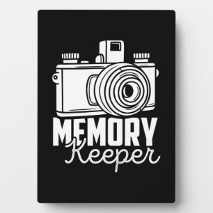 Photographer Are Memory Keeper Plaque
