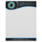 Photographer Blue Eye Camera Lens Letterhead