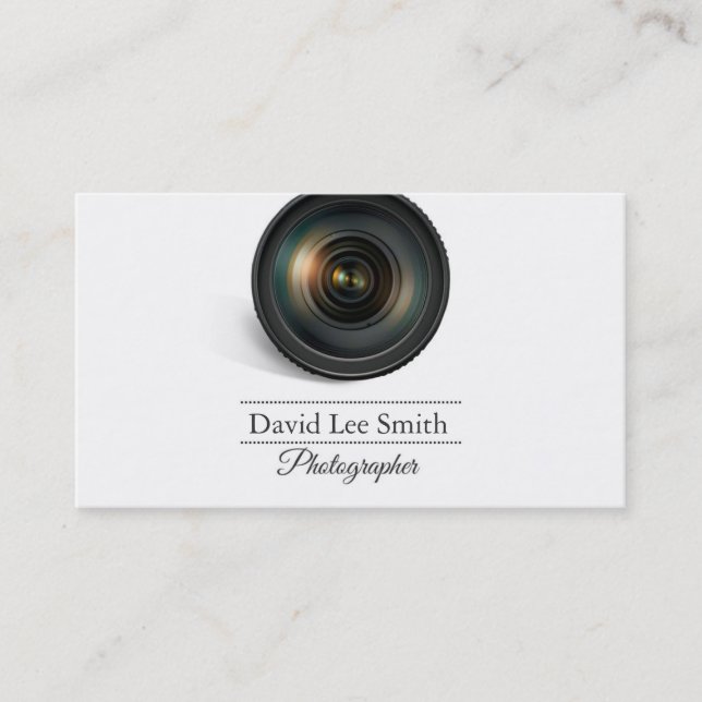 Photographer Business card (Front)