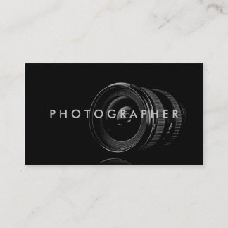 Photographer business card