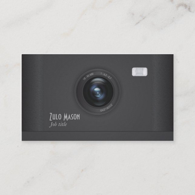 Photographer Business Card (Front)