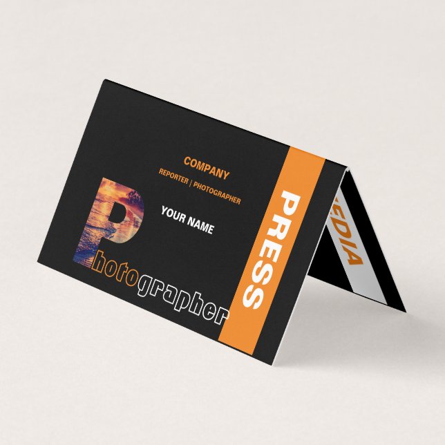 Photographer Business Card (Front)