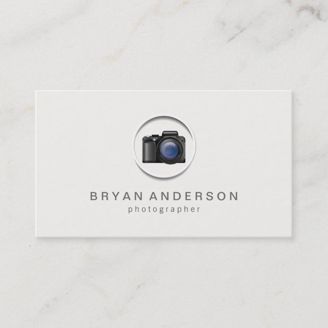 Photographer Business Card (Front)