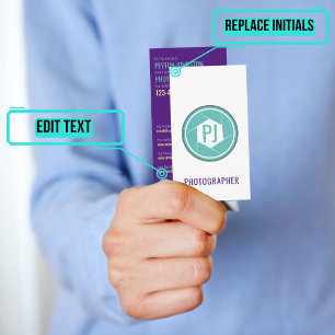 Photographer business card