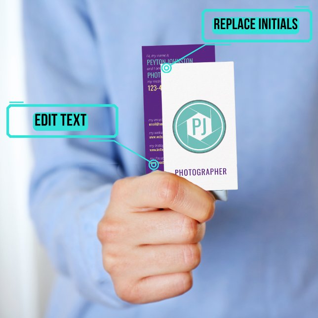 Photographer  business card (Please enjoy our business card)