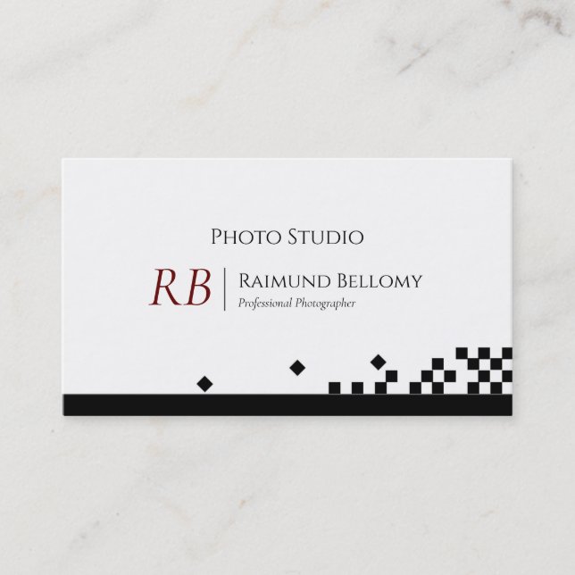 Photographer Business Card (Front)