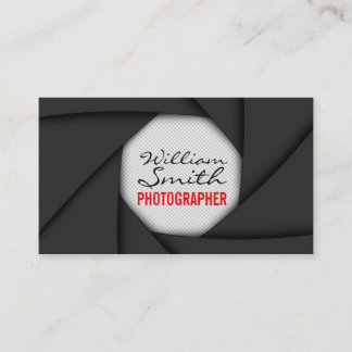 Photographer Business card