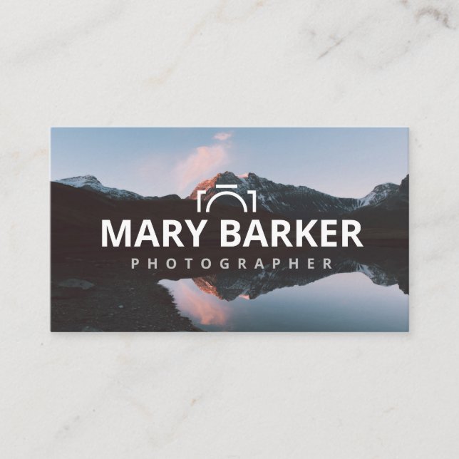 Photographer Business Card (Front)
