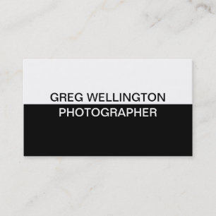 Photographer Business Cards