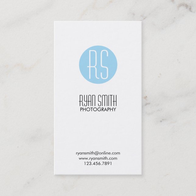 Photographer - Business Cards (Front)