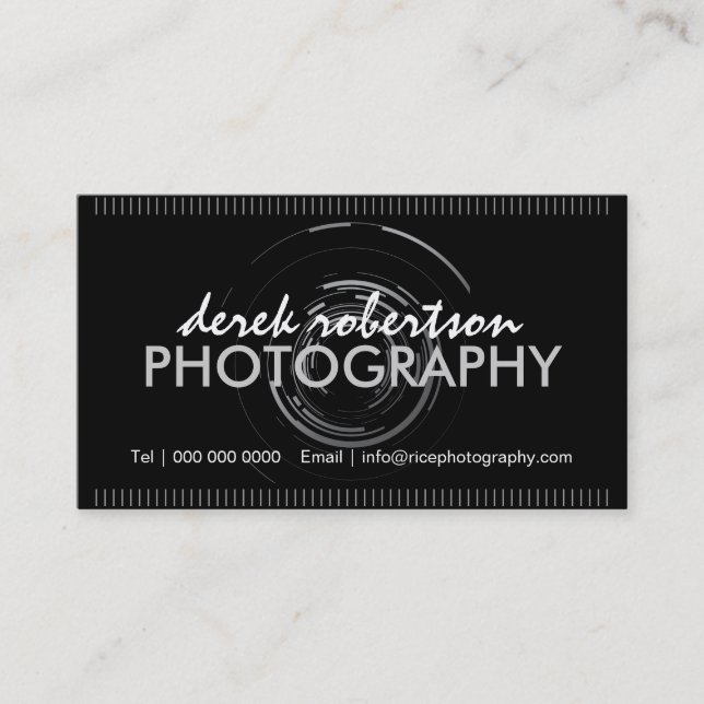 Photographer Business Cards (Front)