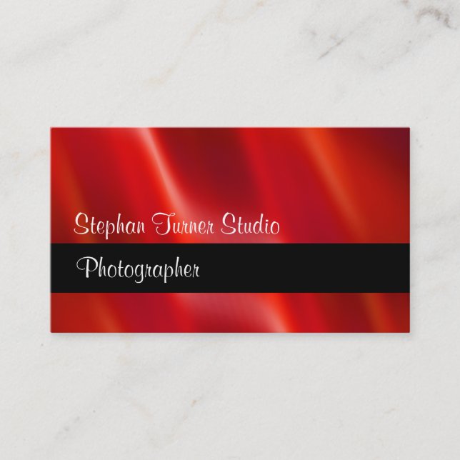 Photographer Business Cards (Front)