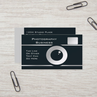 Photographer Camera Business Card