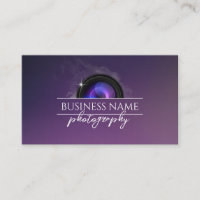 Photographer Camera Elegant Purple Photography