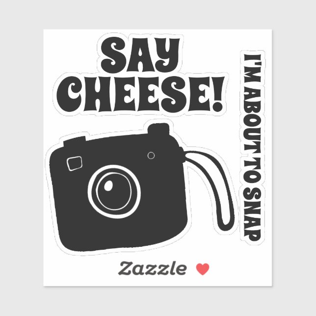 Photographer Camera Funny Sayings (Sheet)