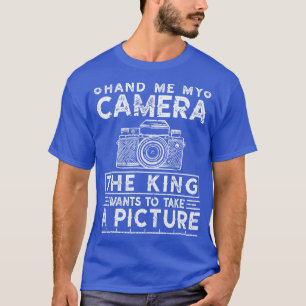 Photographer Camera King Photography T-Shirt