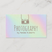 Photographer Camera Pastel Holographic Photography