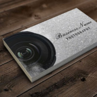 Photographer Camera Silver Glitter Photography