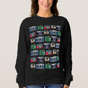 Photographer Camera Vintage Retro Photography Gif Sweatshirt