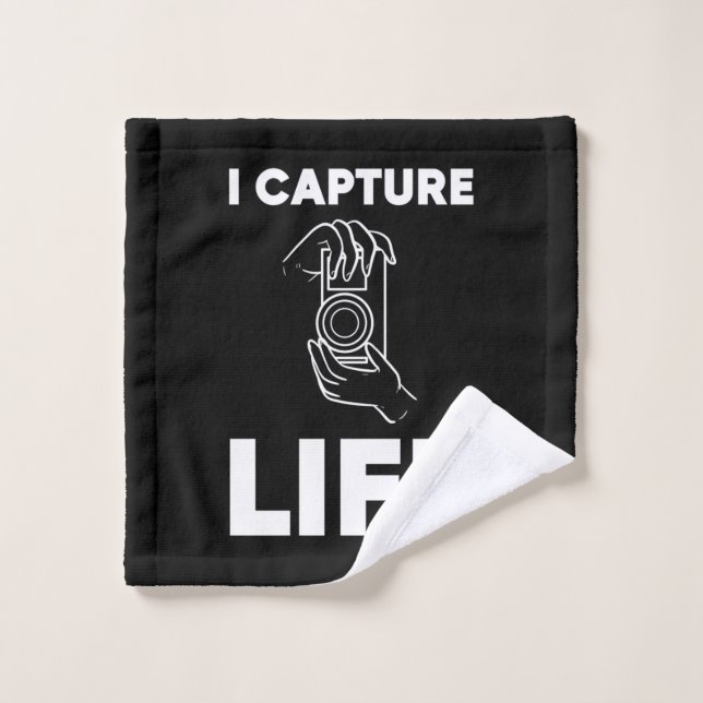 Photographer Capture Life Wash Cloth (Wash Cloth)