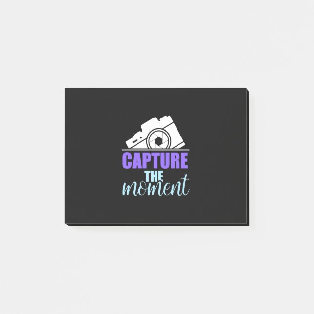 Photographer Capture The Moments Post-it Notes (Front)